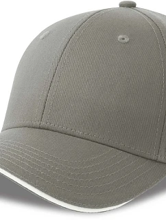 Atlantis Headwear Sport Sandwich-S 6-panelová sendvičová čiapka 33.0275 šedá