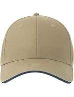 Atlantis Headwear Sport Sandwich-S 6-panelová sendvičová čiapka 33.0275 khaki/navy Atlantis Headwear Sport Sandwich-S 6-panelová sendvičová čiapka 33.0275 khaki/navy