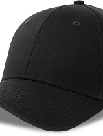 Atlantis Headwear Sport Sandwich-S 6-panelová sendvičová čiapka 33.0275 čierna/čierna