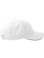 Atlantis Headwear Sport Sandwich-S 6-panelová sendvičová čiapka 33.0275 biela/námornícka modrá