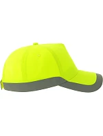 5 panelová bezpečnostní kšiltovka yellow fluo model 22450203 - Atlantis Headwear 5 panelová bezpečnostní kšiltovka yellow fluo model 22450203 - Atlantis Headwear