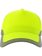 5 panelová bezpečnostní kšiltovka yellow fluo model 22450203 - Atlantis Headwear 5 panelová bezpečnostní kšiltovka yellow fluo model 22450203 - Atlantis Headwear