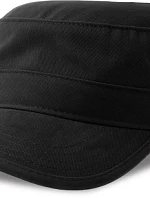Atlantis Headwear Tank-S Vojenská čiapka s kšiltom 33.0287 čierna