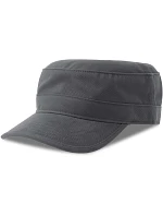 Atlantis Headwear Tank-S Vojenská čiapka s kšiltom 33.0287 tmavošedá Atlantis Headwear Tank-S Vojenská čiapka s kšiltom 33.0287 tmavošedá