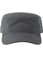 Atlantis Headwear Tank-S Vojenská čiapka s kšiltom 33.0287 tmavošedá Atlantis Headwear Tank-S Vojenská čiapka s kšiltom 33.0287 tmavošedá