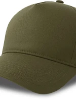 Atlantis Headwear Egon 5-panelová bejzbalová čiapka 33.0296 olivová