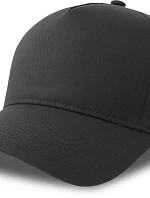 Atlantis Headwear Egon 5-panelová bejzbalová čiapka 33.0296 tmavošedá
