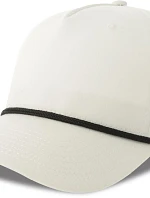 Atlantis Headwear Paka 5-panelová bejzbalová čiapka 33.0298 biela/čierna