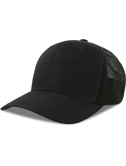 Atlantis Headwear Nila 6-panelová truckerová čiapka 33.0301 čierna/čierna