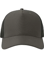 5 panelová Trucker kšiltovka dark grey/black model 22456237 - Atlantis Headwear 5 panelová Trucker kšiltovka dark grey/black model 22456237 - Atlantis Headwear