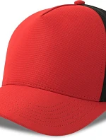 Atlantis Headwear Dempo 5-panelová truckerová čiapka 33.0302 červená/čierna