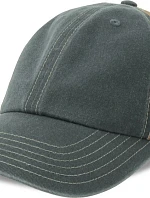 Atlantis Headwear Teon 6-panelová čiapka Vintage Trucker 33.0303 tmavomodrá/khaki
