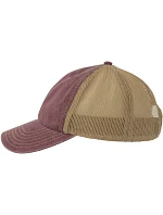 Atlantis Headwear Teon 6-panelová čiapka Vintage Trucker 33.0303 bordová/khaki Atlantis Headwear Teon 6-panelová čiapka Vintage Trucker 33.0303 bordová/khaki