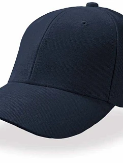 Atlantis Headwear Pilot – 6-panelová čiapka z bavlneného kepru 33.0501, tmavomodrá