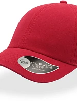 Atlantis Headwear Action 6-panelová bejzbalová čiapka „Aktion“ 33.0560 červená