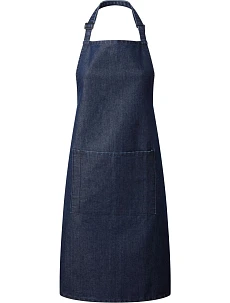 Premier PR 154 Zástera s náprsenkou a vreckom na bruchu „Colours“ 39.0154 indigo denim