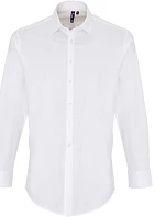 Premier PR 244 Popelínová elastická košile s dl. rukávem 39.0244 white