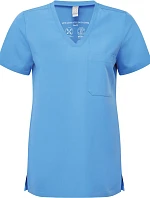 Onna NN 300 Dámsky strečový sveter s výstrihom do V 39.N300 ceil blue