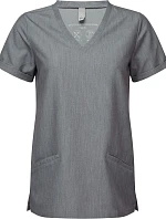 Onna NN 310 Dámsky strečový sveter s výstrihom do V 39.N310 dynamo grey