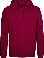 Promodoro 1680 Pánska mikina s kapucňou „X.O“ 40.1680 berry