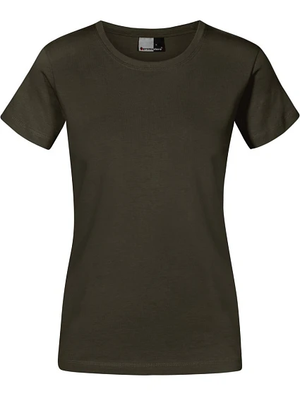 Promodoro 3005 Dámske tričko „Premium“ 40.3005 khaki