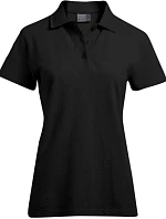 Promodoro 4005 Dámske piqué polo „Superior“ 40.4005 čierne