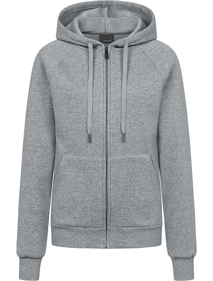 Promodoro 5505 Dámska mikina s kapucňou z hrubej bavlny 40.5505 heather grey