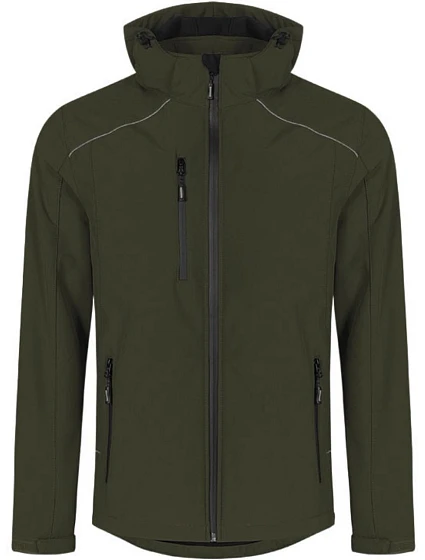 Promodoro 7860 Pánska zimná softshellová bunda 40.7860 khaki