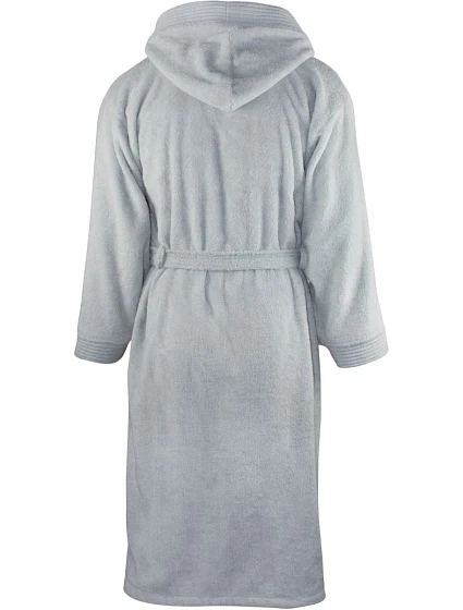 Bathrobe Župan s kapucí silver grey model 22526763 - The One Towelling Bathrobe Župan s kapucí silver grey model 22526763 - The One Towelling