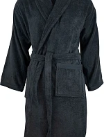 The One Towelling Organic Bathrobe Župan z organickej bavlny 48.1084 antracit