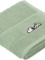 Vossen Sleepy Snoopy 30 Ručník pro hosty 49.9804 eucalyptus