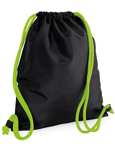 BagBase BG 110 Športová taška Icon 52.0110 čierna/limetkovozelená