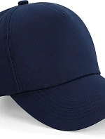 Beechfield B 25 5-panelová čiapka s kšiltom „Authentic“ 53.0025 francúzska námorná modrá