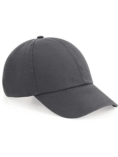 Beechfield B 54N 6 panelová kšiltovka z bio bavlny 53.0054 graphite grey