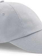 Beechfield B 58 6-panelová nízkoprofilová čiapka 53.0058 svetlošedá