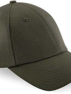 Beechfield B 59 6-panelová bejzbalová čiapka „Authentic“ 53.0059 vojenská zelená