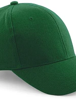 Beechfield B 65 6 panelová kšiltovka "Pro Style" 53.0065 forest green