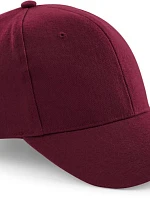 Beechfield B 65 6 panelová kšiltovka "Pro Style" 53.0065 burgundy