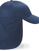 Beechfield B 11B Detská 6-panelová čiapka s kšiltom „Legionnaire Style“ 53.011B francúzska námorná modrá