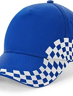 Beechfield B 159 5-panelová čiapka s kšiltom „Grand Prix“ 53.0159 bright royal