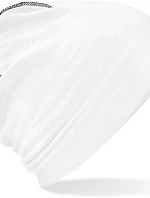 Beechfield B 366 Pletená čepice "Hemsedal" 53.0366 white/black