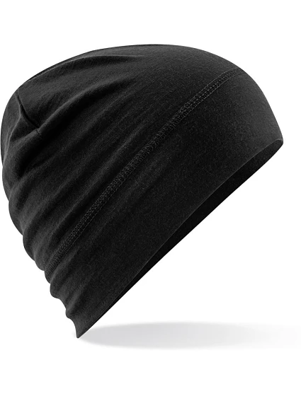 Beechfield B 370 Merino čepice 53.0370 black