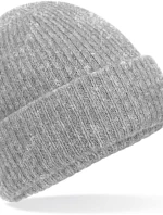 Beechfield B 386 Pletená čepice 53.0386 grey marl