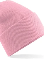 Beechfield B 40R Pletená čiapka „Original“ s dlhým lemom 53.040R dusky pink
