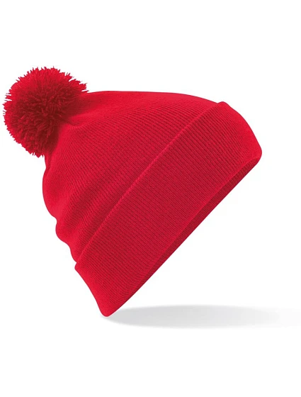 Beechfield B 426 Originální čepice s bambulí 53.0426 classic red