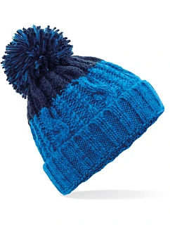 Beechfield B 437 Čepice Apres 53.0437 azure blue/oxford navy