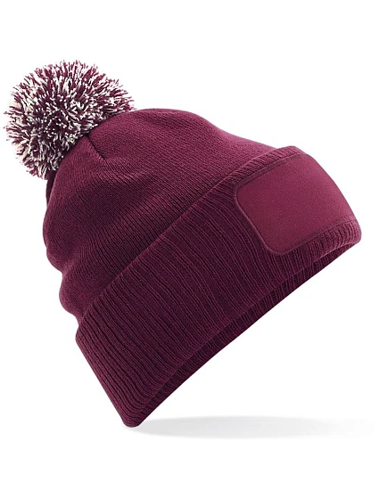 Beechfield B 443 Pletená čiapka Snowstar® 53.0443 bordová/krémová Beechfield B 443 Pletená čiapka Snowstar® 53.0443 bordová/krémová