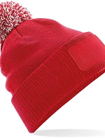 Beechfield B 443 Pletená čiapka Snowstar® 53.0443 classic red/off white
