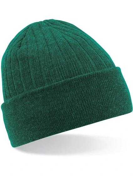 Beechfield B 447 Thinsulate™ pletená čepice 53.0447 bottle green
