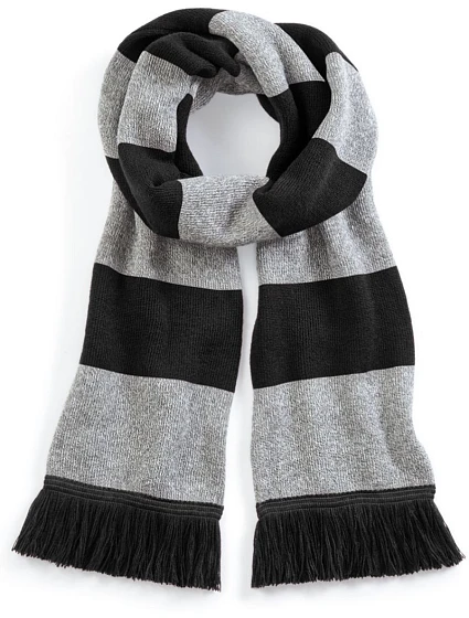 Beechfield B 479 Šála "Stadium" 53.0479 black/heather grey Beechfield B 479 Šála "Stadium" 53.0479 black/heather grey
